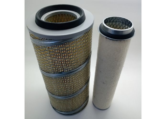 Elemento filtro de ar - conjunto externo e interno